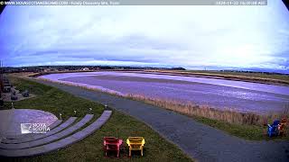 Tidal Bore LIVE at Fundy Discovery Site in Truro Nova Scotia [upl. by Ellehcsar]