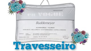 Travesseiro Buddemeyer en VOGUE [upl. by Nawed]