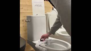 HYGIE douchette japonaise  bidet portable  installation  Saniclean [upl. by Vershen]