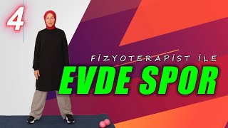 Evde Spor  Sağlıklı Yaşamın Temelleri  Fzt Aynur BAŞ [upl. by Eldoree]