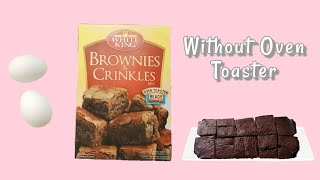 How To Make Brownies Without Oven Toaster [upl. by Bevis260]