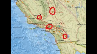 Southern California Earthquake activity update Large uptick in Quakes Java Trench Thursday night [upl. by Eleira]