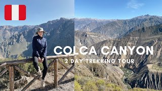 The most amazing hike in Peru 🇵🇪  Colca Canyon [upl. by Llecrup552]