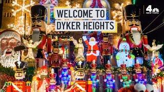 Dyker Heights Christmas Lights 2022 Brooklyn  NBC New York [upl. by Airdnax22]