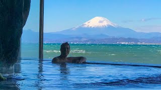 Mt Fuji Onsen Bath Experience  Enoshima [upl. by Ytsirhc]