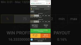 Nitrodicecom 1000 DOGECOIN Profit  Crypto Gambling [upl. by Anelah]