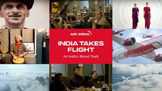 Watch Air India’s Brand Track Come Alive [upl. by Dalis]