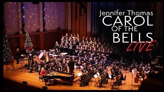 CAROL OF THE BELLS Live Epic Orchestra Piano Version  Performed by Composer Jennifer Thomas [upl. by Liesa969]