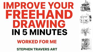 Can You Give 5 Minutes to Improve Your Freehand Drawing [upl. by Nev]