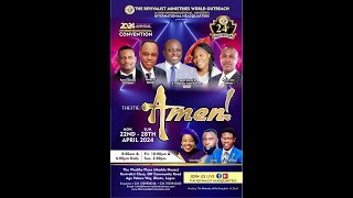 ANNUAL INTERDENOMINATIONAL CONVENTION THEME AMEN DAY 2 EVENING WITH PROPHET OLUSEYI M ABRAHAM [upl. by Selimah]