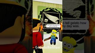 Minion DAD WARNED you ABOUT TAKING CANDY from STRANGERS 😂 shorts roblox [upl. by Auhs517]