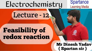 Deduce the feasibility of a redox reaction from a given reactivity series  Electrochemistry [upl. by Romy]