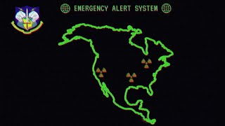 Emergency Alert System  Nuclear Attack Warning EAS [upl. by Baese]