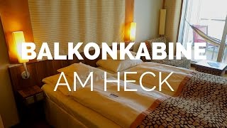 AIDAbella Kabine am Heck  DIE BESTE BALKONKABINE [upl. by Body]