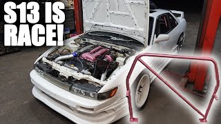 S13 Drift Car is now ROLLABLE [upl. by Hedvige]