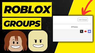 How To Join and Leave Roblox Groups  Full Guide [upl. by Arodal]