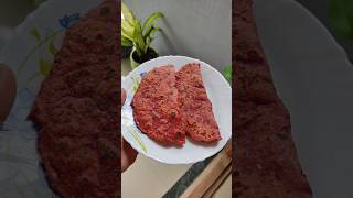 Beetroot Paratha Recipe For Lunch Box Or For Breakfast  Beetroot Thepla  beetrootparatha [upl. by Neelasor]