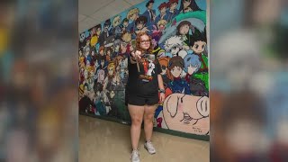 Killeen ISD graduate goes viral on TikTok for mural [upl. by Hinkle]