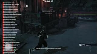 Hitman 3 Eliminate everyone Axe and machete only [upl. by Perni40]