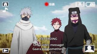 Naruto Shippuden  Gaaras video message [upl. by Sioux]