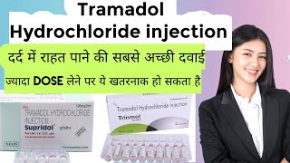 Tramadol Hydrochloride injection useTramadolinjectionsupridolinjectionuse [upl. by Alrick]