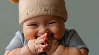 Cute babies reaction Part 3😂  funny babies compilation😍cute viralvideocomedyvideosubscribe [upl. by Atnovart]