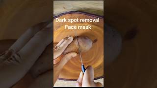 How to remove dark spots from face naturally at home👈🍓shortsviews shortsfeed tranding [upl. by Bushore]