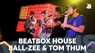 THE BEATBOX HOUSE vs TOM THUM amp BALL ZEE  Fantasy Battle  World Beatbox Camp 2018 [upl. by Elyse]