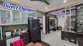 Fully Furnished 2 Bhk Flat For Sale  Seperate Corridor  Near Kukatpally  Hyderabad [upl. by Yeca220]