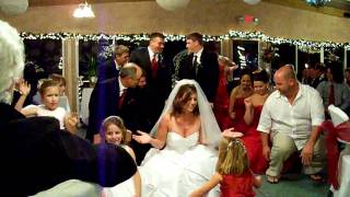 Cha Cha Slide at Ericas Wedding [upl. by Lovash]