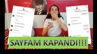 FAN SAYFASI OLMAYI DENEDİM  HESABIM KAPANDI [upl. by Kumar]