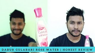 Honest Review  Dabur Gulabari Rose Water Review  How to Use Rose Water [upl. by Nered47]