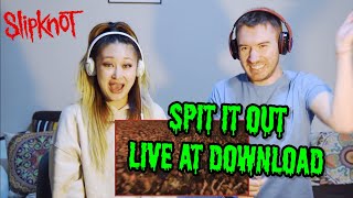 COUPLE REACTS TO SLIPKNOT  SPIT IT OUT LIVE AT DOWNLOAD 09  RECORDBREAKING PERFORMANCE [upl. by Marala733]