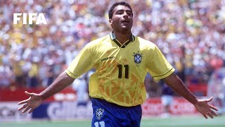 🇧🇷 Romario  FIFA World Cup Goals [upl. by Naitsabes193]