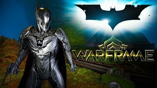 Batman In Warframe  Fashion Frame [upl. by Eromle797]