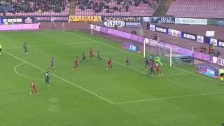 Napoli  Cagliari 33  Highlights  Giornata 12  Serie A TIM 201415 [upl. by Kalvin194]