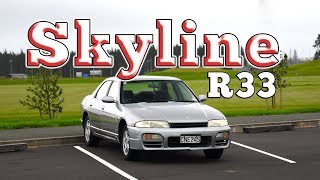 1996 Nissan Skyline GTS4 Regular Car Reviews [upl. by Aihsemak]