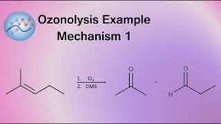 Ozonolysis Example Mechanism 1  Organic Chemistry [upl. by Sherri]