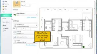 EdrawMax Tutorial How to Print a Big Size Drawing in a Paper with EdrawMax [upl. by Adlemy]