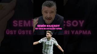 Tümer Metin Semih Kılıçsoyun kordinasyon sıkıntısı var futbol beşiktaş tümermetin [upl. by Valentia]