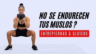 EJERCICIOS PARA ENDURECER ENTREPIERNAS Y GLUTEOS  Maximos resultados [upl. by Neerhtak697]