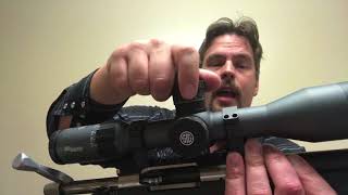 SigSauer TANGO6 624x50 Scope  Initial Impressions  Rex Reviews [upl. by Aerdnu]