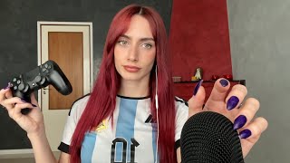 ASMR TRIGGER WORDS versión ARGENTINA🇦🇷⚽️ [upl. by Ilatan662]