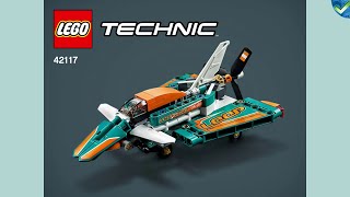 42117 B Jet Airplane LEGO® Technic Manual at the Brickmanuals Instruction Archive [upl. by Macleod]