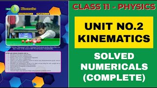 XI Physics Solved Numericals  Ch 2 Kinematics  TP11 26 [upl. by Isobel]