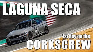 Driving the Laguna Seca Corkscrew for the first time [upl. by Oconnor]