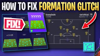 FIFA 21 PRO CLUBS FORMATION GLITCHHOW TO FIX BEST METHOD WORKS 100 [upl. by Roumell515]