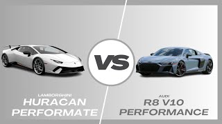 Lamborghini Huracán Vs Audi A8 V10 [upl. by Elconin]