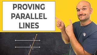 How To Write a Proof  Proving Parallel Lines [upl. by Annaierb]