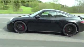 Porsche 991 GTS vs BMW X5M 575 HP both stock [upl. by Seraphina391]